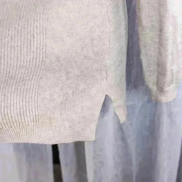 Evolution by Cyrus XXL Tan collared open front cardigan duster sweater - Picture 5 of 13